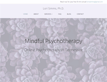Tablet Screenshot of drlorisimms.com
